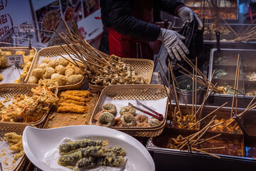 spices in a market