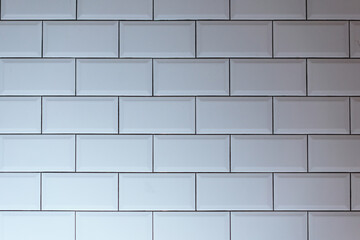 blue mosaic tiles texture with black filling