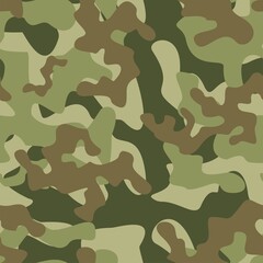 Fototapeta premium camouflage vector seamless pattern