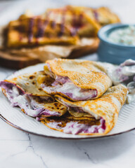 Yummy delicious russian pamcakes