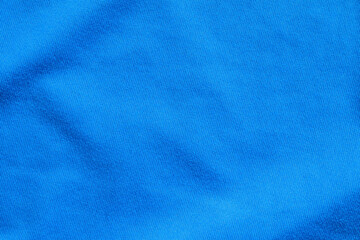 Blue football jersey clothing fabric texture sports wear background