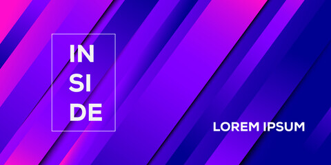 Trendy geometric background. Dynamic composition. vector.
