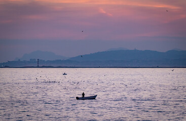 Obraz premium Pecheur de Nice