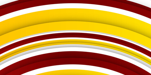 Abstract background modern hipster futuristic graphic. Yellow red background with white stripes. Abstract red ardent background with lighting effect. Futuristic design layout for presentations, poster