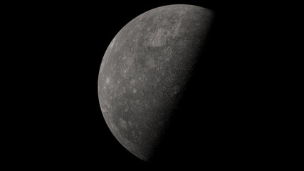 Realistic and Detailed Mercury