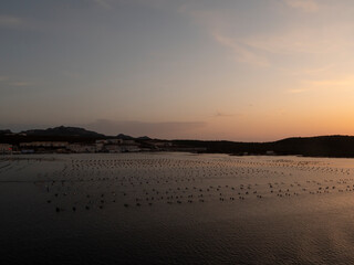 coasts of sardegna at dawn , olbia