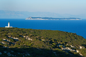 Othoni, Greece, Ionian Islands, Europe, Corfu district, north-east of the island with the...