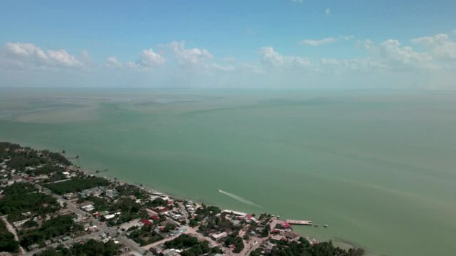 View of Laguna de Terminos in Campeche