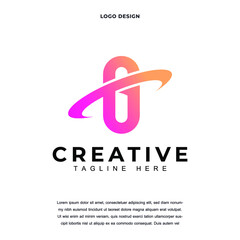 Creative Letter G icon logo design vector illustration. Alphabet letter G logo design color editable