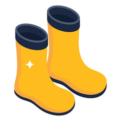 
Trendy design of farmer shoes icon

