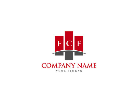 Letter FCF Logo Icon Design For Business