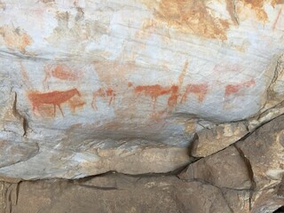 ancient Khoisan rock art