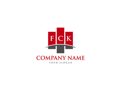 Letter FCK Logo Icon Design For Kind Of Use