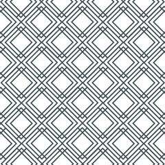 black line rectangular pattern with white background-vector