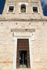 Fototapeta na wymiar Basilica of San Salvatore, UNESCO site, Spoleto, Umbita, Italy