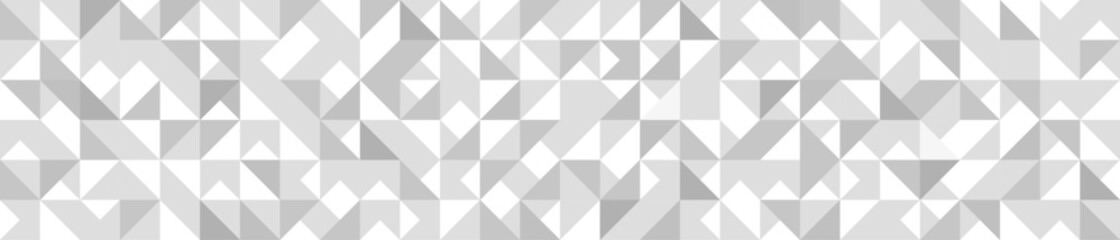 White silver abstract geometric background. Geometric triangles pattern business vector. Elegant universal wallpaper for presentation, brochure or placard. Minimalist empty triangular design