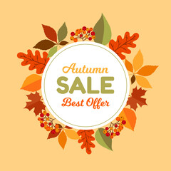 Autumn leaves sale frame