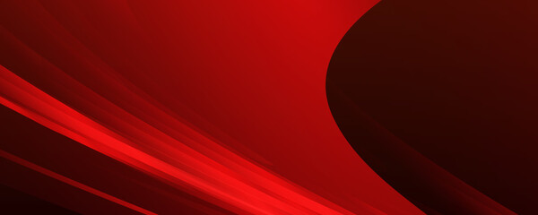 Abstract red light background. Illustration of abstract red and black metallic with light ray and glossy line. Metal frame design for background. Vector design modern digital technology concept