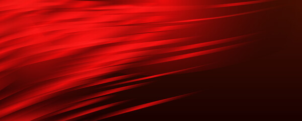 Abstract red light background. Illustration of abstract red and black metallic with light ray and glossy line. Metal frame design for background. Vector design modern digital technology concept