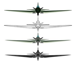 Nakajima B5 in front view