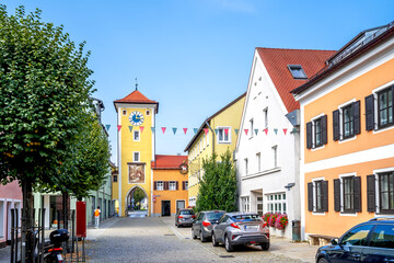 Fototapeta na wymiar Tor, Kelheim, Bayern, Deutschland 