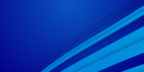 Obraz premium Modern dark blue and light blue abstract background