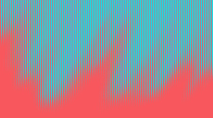 Vector halftone dots background. Colorful striped pattern. Wavy dotted texture.