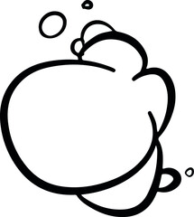 Abstract arrows, ribbons, and other handmade elements for concept design. The 