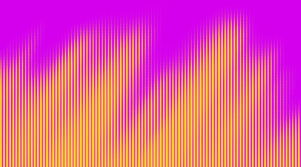 Vector halftone dots background. Colorful striped pattern. Wavy dotted texture.