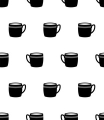 Mug Icon Seamless Pattern Y_2009001