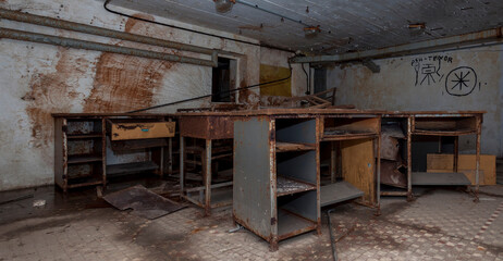 Abandoned Cold War shelter