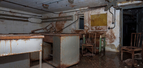 Abandoned Cold War shelter