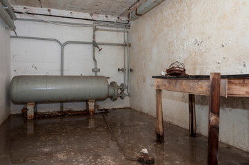 Abandoned Cold War shelter