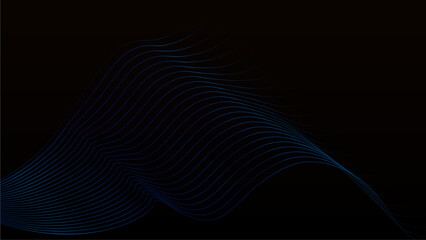 Dark blue and black background with lines