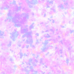 Tie dye shibori seamless pattern. Watercolour abstract texture.