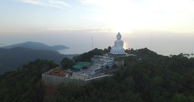 drone, thailand, Buddha 