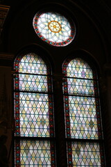stained glass window