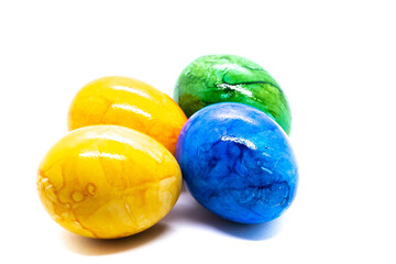 Ostereier freistehend