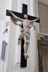 Napoli - Crocifisso nella Chiesa di Sant'Agostino degli Scalzi