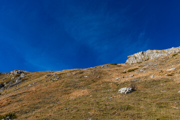 mountain landscape with sky