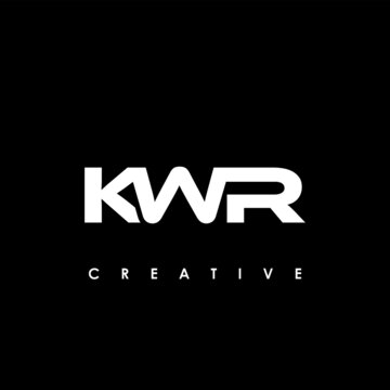 KWR Letter Initial Logo Design Template Vector Illustration
