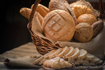 Close-up of bread, bread image.