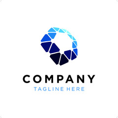 Fototapeta premium Network logo template