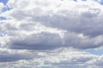Clouds in the sky on the Atherton Tablelands in Tropical North Queensland, Australia