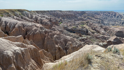 Badlands South Dakota Rock Formations