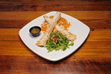 Mexican Chicken Flautas