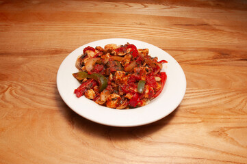 Italian Chicken Cacciatore