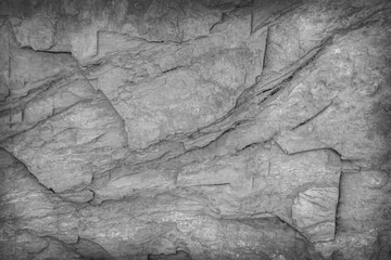 Stone texture dark gray  slate abstract nature background  and copy space