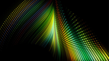 Abstract colorful particle lights background