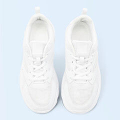 White trainer sneakers unisex footwear fashion
